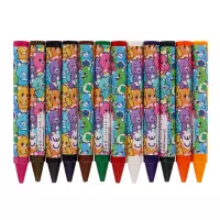 2. Starpak Kredki Woskowe Jumbo 12 kolorów Care Bears 582123