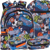 1. CoolPack Zestaw 5el. Hobby Plecak F029929 + Worek F070929 + Piórnik F062929 + Z17929 + Z18929