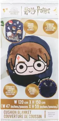 1. Poduszka-koc 2w1 Harry Potter - Harry