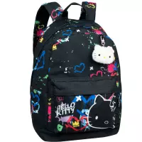 1. CoolPack Cross Plecak Szkolny Hello Kitty Black Neon F026034