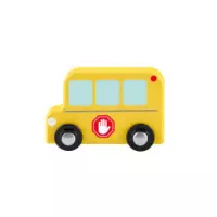 4. Mattel Samochody Drewniane Zestaw JCY32 PUD10