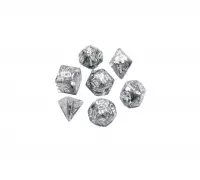 1. Gamegenic: Candy-like Series - RPG Dice Set - Kości do Gry - Blackberry