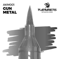 1. AK Interactive: Playmarkers - Gun Metal