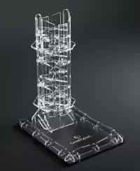 1. Gamegenic: Crystal Twister Premium Dice Tower - Wieża na Kości