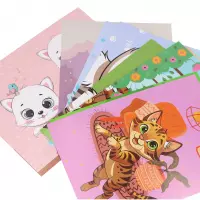 3. Starpak Zestaw Kreatywny Książeczka z Mozaikami Kitty 582147