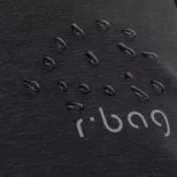 9. R-Bag Plecak Męski na Laptopa 15" z USB Roll Black Z151