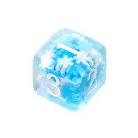 3. Komplet kości REBEL RPG - Nadziewane - Pierwszy śnieg