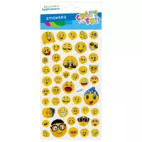 1. Craft With Fun Naklejki Wypukłe Emotki 567336