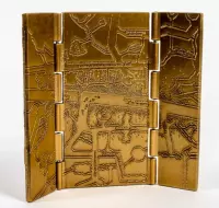 3. Harry Potter Metalowa Mapa Huncwotów 