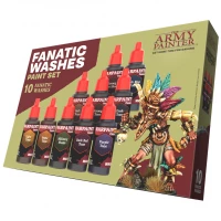 1. The Army Painter: Warpaints - Fanatic - Washes Paint Set