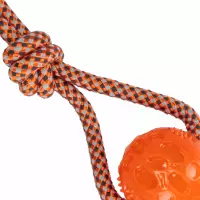 3. Trik&Roll Zabawka Dla Psa Szarpak  Piłką 36cm 560883