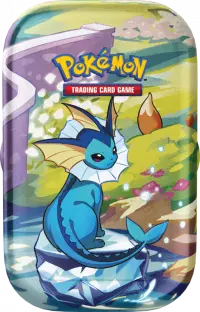 1. Pokemon TCG: Scarlet & Violet - Prismatic Evolutions - Mini tin - Vaporeon