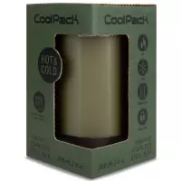 1. CoolPack Kubek Termiczny Metalowy Tom 350ml Olive Green Z29012