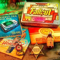 10. Zestaw Kolekcjonerski Fallout - Skarby Pustkowi