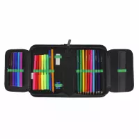 2. Starpak Piórnik Dwuklapkowy z Wyposażeniem Football 527224