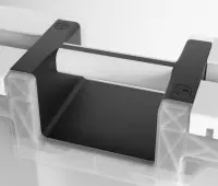11. Gamegenic: Game Castle - Black/White/Clear