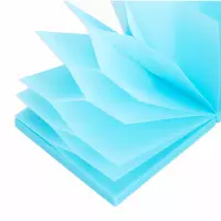 4. Starpak Notes Samoprzylepny Brokat Niebieski 576530