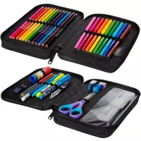 2. CoolPack Jumper XL Piórnik Dwukomorowy Z Wyposażeniem Doggies D077332