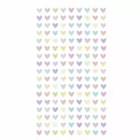 2. Craft With Fun Ozdoba Dekoracyjna Naklejki Serca Pastelowe 531835