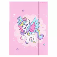 4. Starpak Teczka z Gumką Unicorn 583291