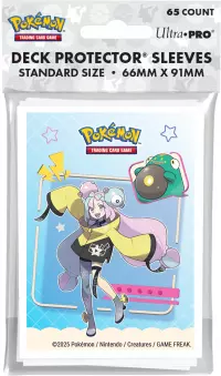 1. Ultra Pro: Pokemon - Deck Protector Sleeves - Koszulki na Karty - Iono and Bellibolt (65 szt.)