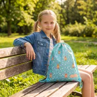 6. AstraBag Worek Szkolny Na Sznurkach AD1 Fluffy Capy 507026009