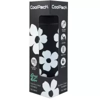 4. CoolPack Vectis Termos Metalowy z Kubeczkiem 450ml Flores Jasmine Z33916