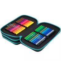 4. CoolPack Jumper 3 Piórnik Trzykomorowy Z Wyposażeniem Gamer Chess F067964