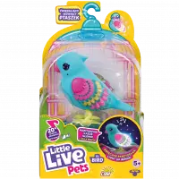 2. Cobi Little Live Pets Ptaszek Ćwierkająco Mówiący Niebieski ET26401