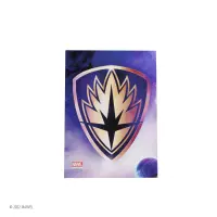 4. Gamegenic: Marvel Champions Fine Art Sleeves (66 mm x 92 mm) Guardians Logo 50+1 szt.