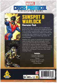 4. Marvel: Crisis Protocol - Sunspot & Warlock