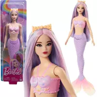 2. Mattel Barbie Lalka Syrenka Fioletowy Ogon HRR06 WB4