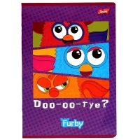 1. Unipap Zeszyt A5 16 Kartek Cienka Kolorowa Linia Furby 172786