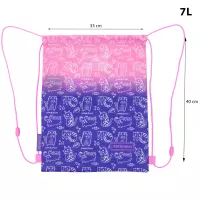 7. AstraBag Worek Szkolny Na Sznurkach AD1 Kitty 507026003