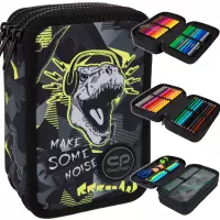 5. CoolPack Jumper 3 Piórnik Trzykomorowy Z Wyposażeniem Dinopark F067966