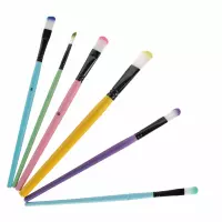 1. Starpak Pędzle Szkolne Pastelowe 15 szt 563038