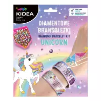 1. Kidea Zestaw Kreatywny Bransoletki Diamentowe Unicorn 1700194