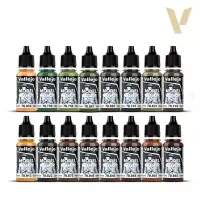 2. Vallejo: Model Color - Figure - German Camouflage Uniforms WWII (16 x 18 ml)