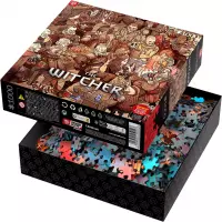 3. Good Loot Gaming Puzzle: The Witcher (Wiedźmin) Birthday (1000 elementów)