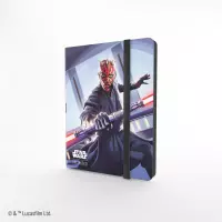 7. Gamegenic: Star Wars Unlimited Card Game - 18-Pocket Album - Darth Maul & Qui-Gon Jinn