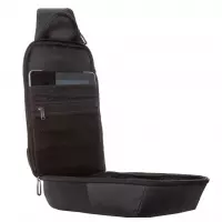 5. R-Bag Plecak Męski na Ramię z USB Magnet Black Z041