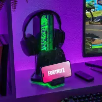 8. Stojak na Słuchawki Z Podświetleniem RGB + Pilot Zdalnego Sterowania Fortnite