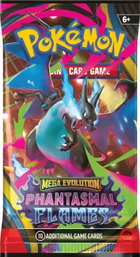 4. Pokemon TCG: Mega Evolution - Phantasmal Flames - Booster (1 szt.)
