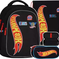 1. Starpak Zestaw Szkolny 3el.Hot Wheels Plecak 583286 + Piórnik 583289 + Worek 583288