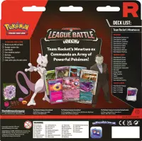 6. Pokemon TCG: League Battle Deck - Team Rocket's Mewtwo ex