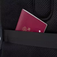 11. R-Bag Plecak Męski na Laptopa 15" z USB Bunker Black Z111