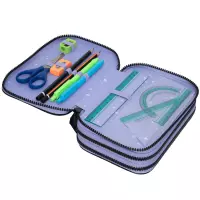 4. CoolPack Jumper 3 Piórnik Trzykomorowy Z Wyposażeniem Kuromi F067031