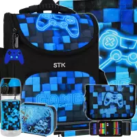 1. Starpak Zestaw 5el. Pad Blue Tornister 552619 + Worek 552612 + Piórnik 552621 + 558659 + 558652 558655