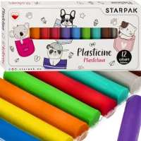 4. Starpak Plastelina Minisy 12 Kolorów 492056