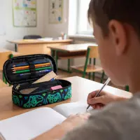 6. AstraBag Piórnik AC6 Saszetka Usztywniona Game On 503026030
